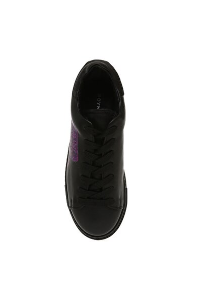 Cem Güventürk X Boyner Black Women's Leather Casual Shoes