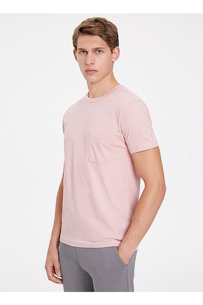 WESTMARK LONDON Ανδρικό μπλουζάκι με τσέπη Pink Essentials