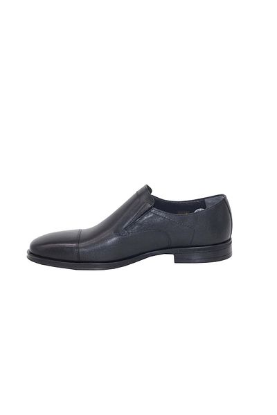 Fosco Genuine Leather Special Size Black Men's Classic Shoes 1593
