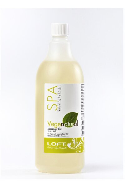 Loft Vegenatural Bio Profesyonel Kokusuz Masaj Yağı 1lt.