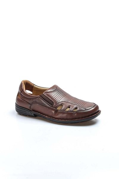 Ayakkabıhane Εσωτερικά και εξωτερικά Γνήσιο δέρμα Tan Orthopedic Classic Ανδρικά Σανδάλια Ah 076621311181120