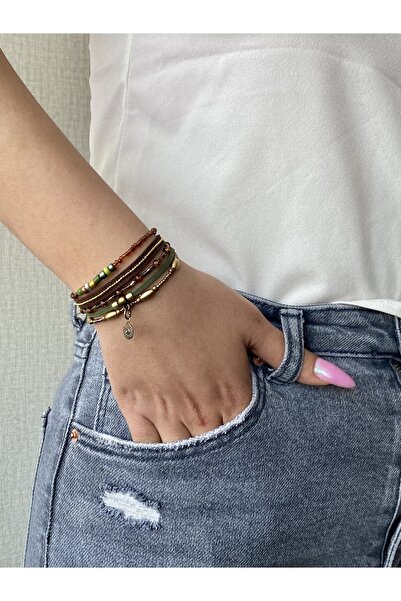 etniko Özel Tasarım El Yapımı Çoklu Kadın Bileklik