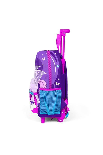 Coral High Geantă pentru grădiniță pentru copii, violet, roz, unicorn cu model 24009