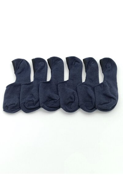 AXE SPORTSWEAR 6 أزواج من أحذية رياضية قطنية للجنسين باللون الأزرق الداكن جوا...