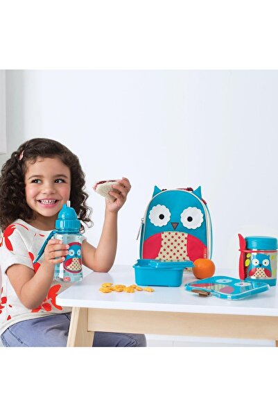 Skip Hop Zoo Paslanmaz Çelik Termos 325 ml Baykuş