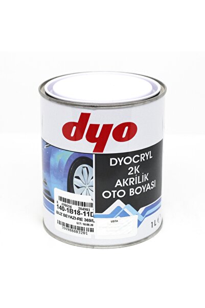 Dyo Cryl 2k Akrilik buz Beyazı re 369 l 1l