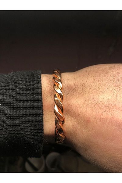 KAVELE Pure Copper Twist Bracelet