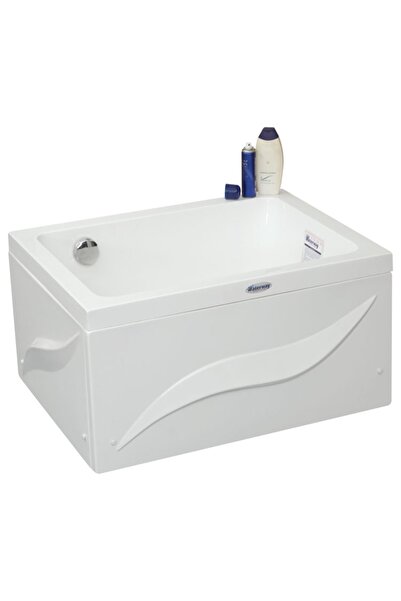 Waterway Coast Mini Dikdörtgen Küvet 90x70 H:43 Gövde Metal Ayak Ön Panel