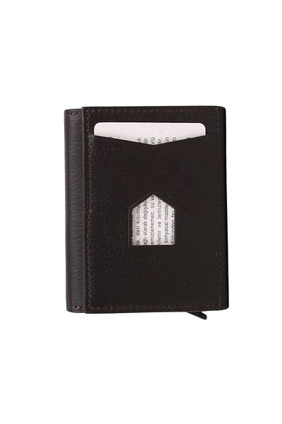 Legend Leather Ανδρικό Bitter Brown Γνήσιο Δερμάτινο Πορτοφόλι/Θήκη για κάρτες
