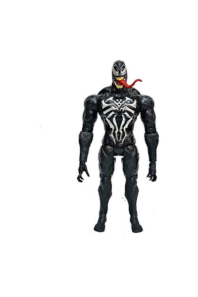 AVENGERS لعبة شخصية أفنجرز فينوم باللون الأسود - الصوت والضوء، 30 سم KL-8818