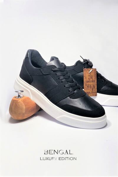 BENGAL Lucca Штучна шкіра Чорні чоловічі кросівки
