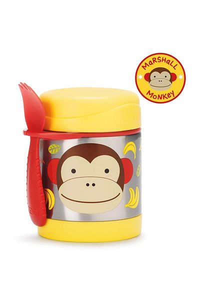 Skip Hop Zoo Stainless Steel Thermos 325ml Monkey
