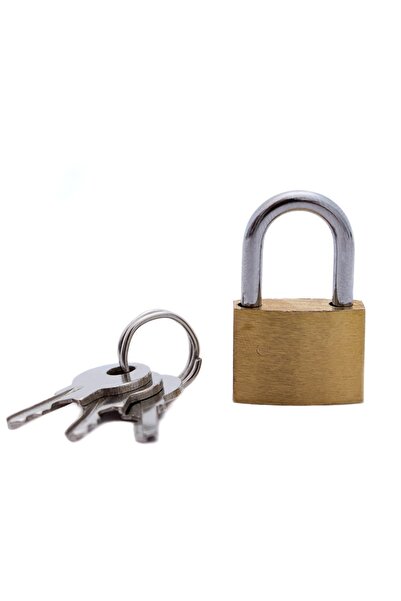 Ertunç Makina قفل أصفر 25 مم - 6 قطع