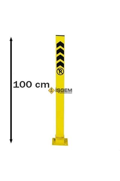 işgem safety Kilitli Kişisel Profil Yatar Otopark Bariyeri 100 Cm