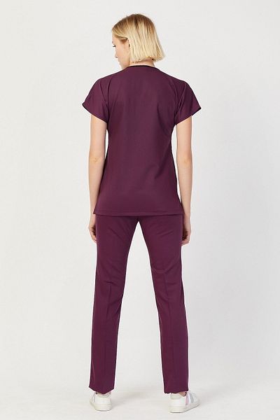 Owlet Medikal Lycra Plum Surgical Suit