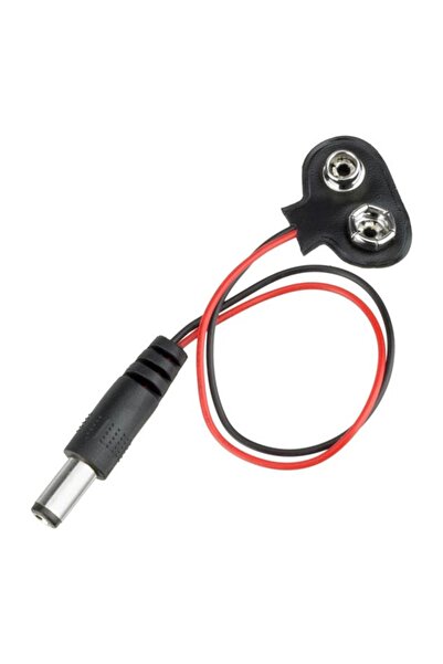 SANEC Arduino 9v Barrel Jack Pil Başlığı