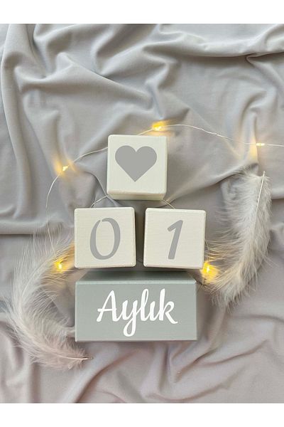 BİANNE ATÖLYESİ مجموعة مكعبات ذاكرة الطفل التركية لالتقاط الصور والديكور