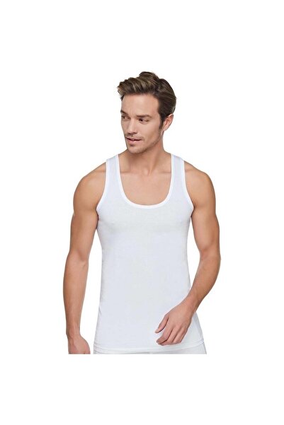 Tutku 0101 Ανδρικό εσώρουχο από χτενισμένο βαμβάκι με τιράντες, σετ 4 τεμαχίων