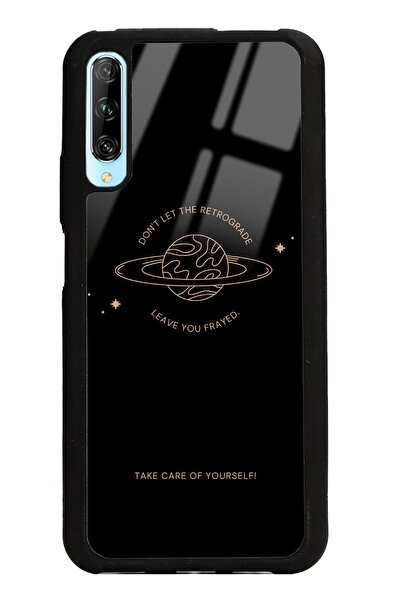 Spoyi Huawei P Smart Pro Retrograde Tasarımlı Glossy Telefon Kılıfı