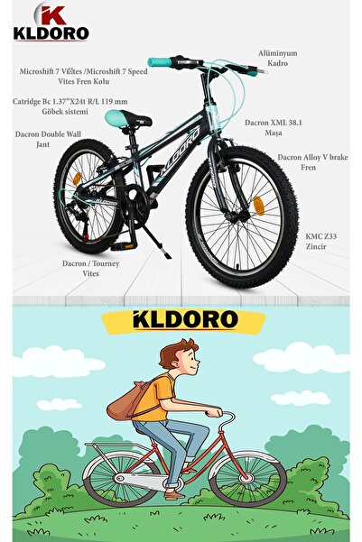 Kldoro Jett 20 Jant Vitesli Bisiklet Çocuk Bisikleti