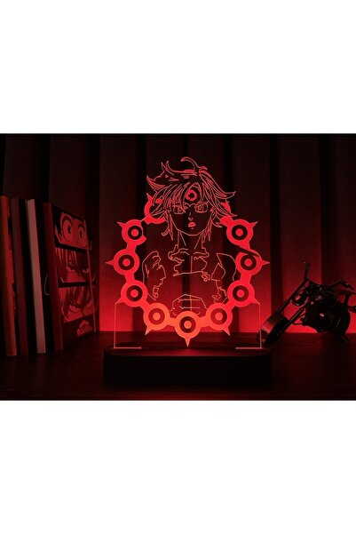 PETRADESIGN The Seven Deadly Sins Meliodas Anime Masa Lambası