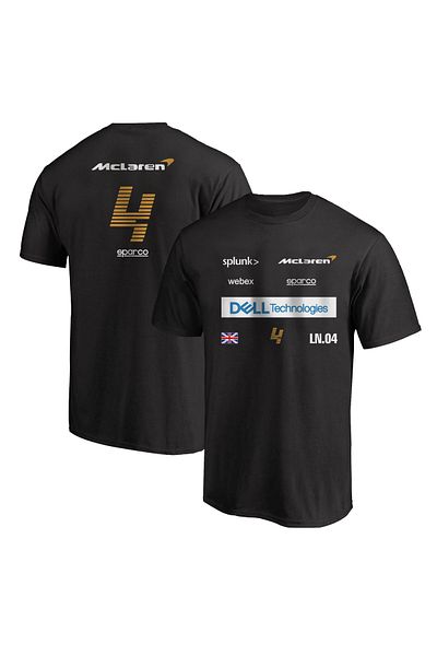 usateamfans Μπλουζάκι Lando Norris Relaxed Fit