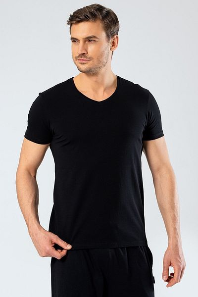 Cacharel Ανδρικό T-shirt με λαιμόκοψη V - 95% βαμβάκι, 5% Lycra