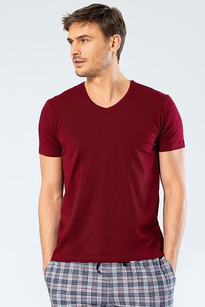 Cacharel Ανδρικό T-shirt με λαιμόκοψη V - 95% βαμβάκι, 5% Lycra