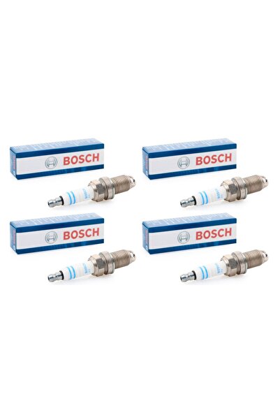 Bosch 0242235668 Fr7ldc+ Çift Tırnak Buji Takımı 4 Adet Uyumlu
