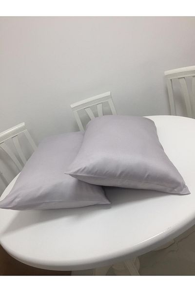 Finezza Flora Cotton Satin Light Gray Sheet & Pillow Set 3 Pieces - 667