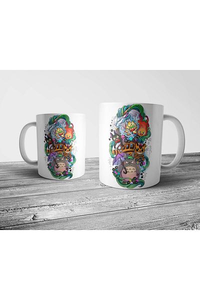 Pixxa Studio Ghibli - Totoro - Howl - Kiki Mug Cup Model 6