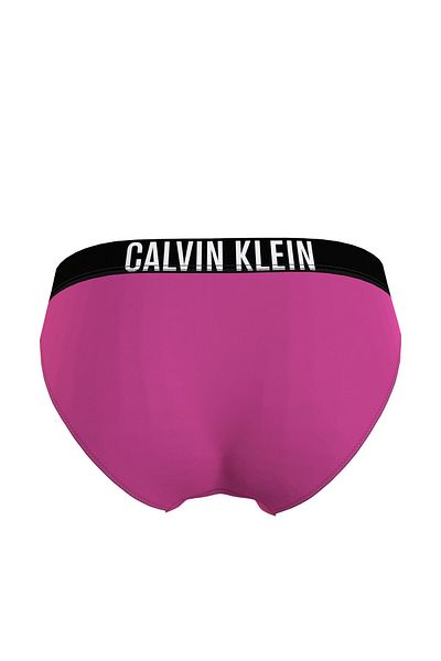 Calvin Klein Bikini-Hose - Lila - Mit Slogan