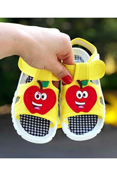 Bold Boutique صنادل أطفال بشريط فيلكرو ونعل مضاد للانزلاق أحذية أطفال صنادل أ...