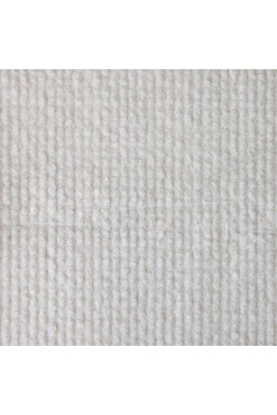 AKSEREN Beyaz Duvardan Duvara Rip Halı Halıfleks En : 2 Metre