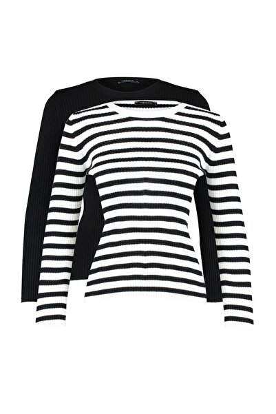 Trendyol Collection Pullover - Schwarz - Regular Fit