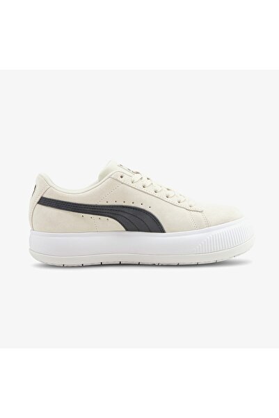Puma Suede Mayu Kadın Platform Krem Spor Ayakkabı