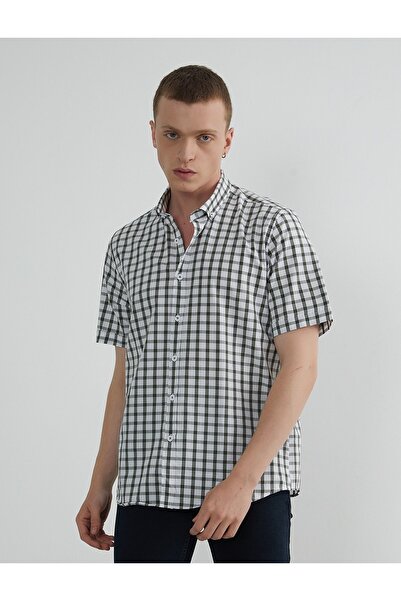 PAULMARK Πουκάμισο με καρό σχέδιο