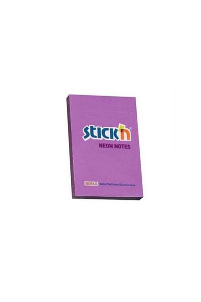 Gıpta Stickn 76 X 51 Mm Neon Purple 100 Sheets Adhesive Note Paper