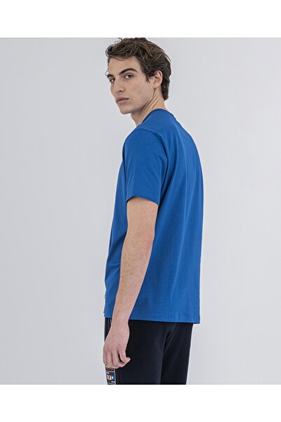 PAUL&SHARK Ανδρικό πλεκτό μπλουζάκι C.w. Βαμβάκι