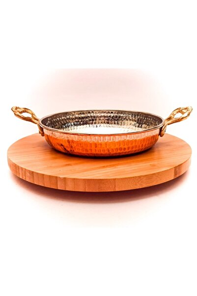 LaL Design Bakır 3'lü Sahan Seti