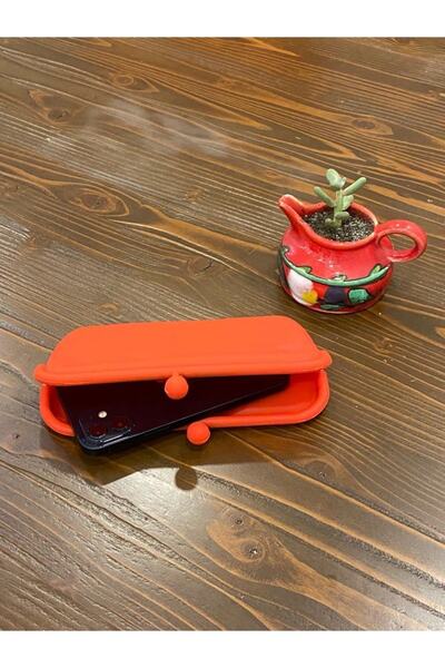 MENİSE Iron Silicone Phone Bag