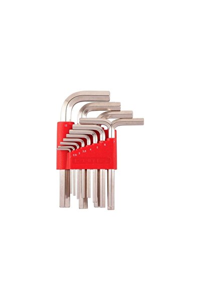 İzeltaş Allen Alyan Anahtar Takım Altı Köşe Kısa Boy 12 Parça