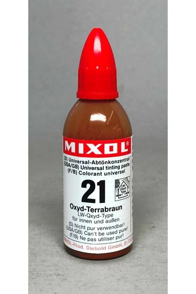 Henkel Mixol Renk Tüpü Toprak No:21 20 ml