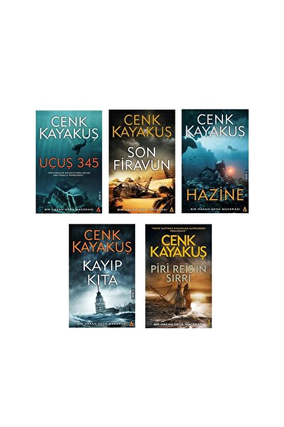 Kanon Kitap Cenk Kayakuş / Hakan Geda 5 Kitaplık Set