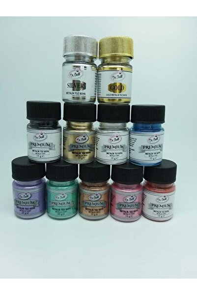 Genel Markalar Dekoratif Yenilmeyen Mor Toz Sim Boya 10 Gr