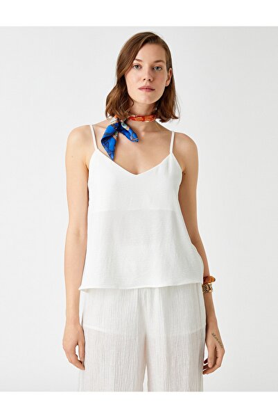 Koton Tílko s tenkým remienkom a výstrihom do V