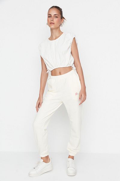 Trendyol Collection Jogginghose - Ecru - Jogger