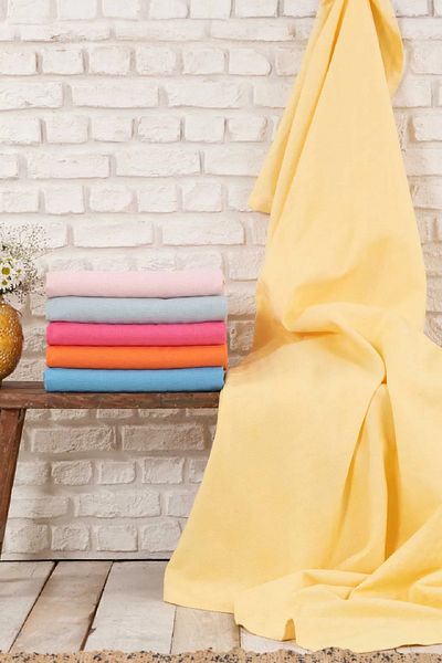 Karaca Home Boni Blue 100% Cotton Double Pique