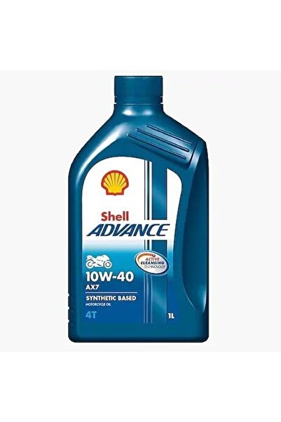 SHELL Advance 4t Ax7 10w40 Motosiklet Motor Yağı 1lt