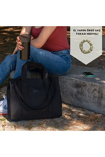 sutra Kadın Klinkır Shopper Bag Omuz - Laptop Çantası